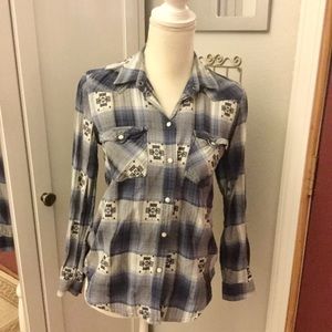American Eagle chambray denim shirt